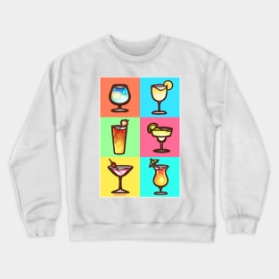 Boozy Patchwork Crewneck Sweatshirt